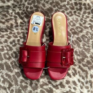 Women’s backless wedges sz. 8.5